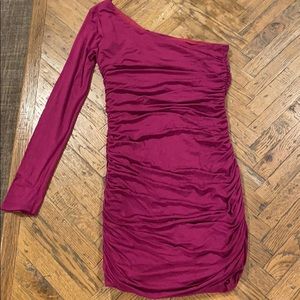 Sexy one Shoulder Party Dress